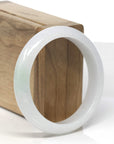 Baikalla™ "Classic Bangle" Genuine Burmese Jadeite Jade Bangle Bracelet (57.3mm)
