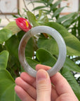 Baikalla Natural Jadeite Jade Bangle Bracelet (55.2 mm)