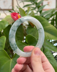 Baikalla Natural Jadeite Jade Bangle Bracelet (58.2 mm)