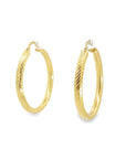Baikalla Jewelry Silver Gemstone Earrings Baikalla 10k Gold Dangle Diamond Cut Hoop Earrings