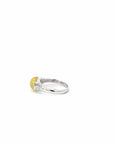 Baikalla Jewelry Gold Opal Ring Baikalla™ "Charlotte" 18K Gold Ethiopian Opal Ring