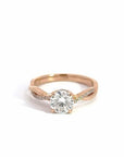 Baikalla Copy of Baikalla™ 14k White Gold Diamond and Moissanite Wedding Engagement Ring