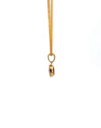 Baikalla Jewelry Gold Aquamarine Necklace Copy of 14k Yellow Gold Natural Ruby Pendant Necklace