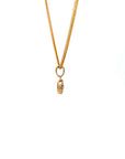 Baikalla Jewelry Gold Aquamarine Necklace Copy of 14k Yellow Gold Natural Ruby Pendant Necklace