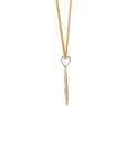 Baikalla Jewelry 14K Yellow Gold Pendant Baikalla 14k Yellow Gold Sagittarius Pendant Necklace