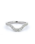 Baikalla Jewelry Diamond Ring Baikalla 14k White Gold Diamond Anniversary Band