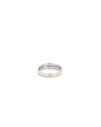 Baikalla Jewelry Gold Ring Baikalla™ 18k Two Tone Diamond Wedding Ring