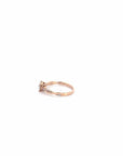 Baikalla Jewelry 18k Gold Engagment Ring Baikalla 14k Rose Gold Diamond Ring