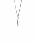 Baikalla Jewelry Gold Diamond Necklace 18K White Gold Diamond Pendant Necklace