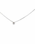 Baikalla Jewelry Emerald Pendant Necklace 18K White Gold Sapphire Pendant Necklace