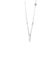 Baikalla Jewelry Gold Diamond Necklace 18K White Gold Diamond Pendant Necklace