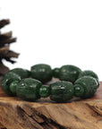 Baikalla Jewelry jade beads bracelet Baikalla Genuine Nephrite Jade Buddha Symbol TongTong Men's Bracelet