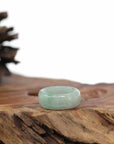 Baikalla Jewelry Jadeite Jade Bangle Bracelet 10 Burmese Green Jadeite Jade Men's Band Ring