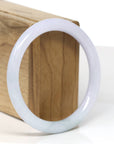 Baikalla Jewelry Jadeite Jade Bangle Bracelet Baikalla "Full Round" Petite Lavender Jade Bangle Bracelet (58.58mm)