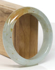 Baikalla Jewelry Jadeite Jade Bangle Bracelet Baikalla "Half Round" Jade Bangle Bracelet (60.58mm)