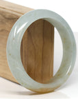 Baikalla Jewelry Jadeite Jade Bangle Bracelet Baikalla "Half Round" Jade Bangle Bracelet (60.58mm)