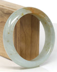 Baikalla Jewelry Jadeite Jade Bangle Bracelet Baikalla "Half Round" Jade Bangle Bracelet (60.58mm)