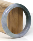 Baikalla Jewelry Jadeite Jade Bangle Bracelet Baikalla "Half Round" Jade Bangle Bracelet (60.53mm)