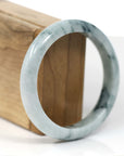 Baikalla Jewelry Jadeite Jade Bangle Bracelet Burmese Blue-Green Jade Jadeite Bangle Bracelet (59.45 mm)