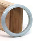 Baikalla Jewelry Jadeite Jade Bangle Bracelet Baikalla™ "Classic Bangle" Genuine Burmese Green Jadeite Jade Bangle Bracelet (62.58mm)