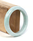 Baikalla Jewelry Jadeite Jade Bangle Bracelet Baikalla™ "Classic Bangle" Genuine Burmese Green Jadeite Jade Bangle Bracelet (57.15mm)