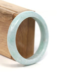 Baikalla Jewelry Jadeite Jade Bangle Bracelet Baikalla™ "Classic Bangle" Genuine Burmese Green Jadeite Jade Bangle Bracelet (57.15mm)