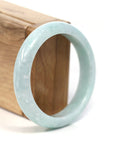Baikalla Jewelry Jadeite Jade Bangle Bracelet Baikalla™ "Classic Bangle" Genuine Burmese Green Jadeite Jade Bangle Bracelet (57.15mm)