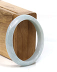 Baikalla Jewelry Jadeite Jade Bangle Bracelet Baikalla "Classic Bangle" Natural Jadeite Jade Oval Bangle (56.30mm)