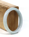 Baikalla Jewelry Jadeite Jade Bangle Bracelet Baikalla "Classic Bangle" Natural Jadeite Jade Oval Bangle (56.30mm)