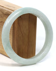 Baikalla Jewelry Jadeite Jade Bangle Bracelet Baikalla™ "Classic Bangle" Genuine Burmese Jadeite Jade Bangle Bracelet (62.28mm)