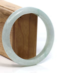 Baikalla Jewelry Jadeite Jade Bangle Bracelet Baikalla™ "Classic Bangle" Genuine Burmese Jadeite Jade Bangle Bracelet (62.28mm)