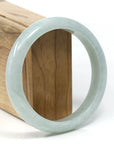 Baikalla Jewelry Jadeite Jade Bangle Bracelet Baikalla™ "Classic" Genuine Jadeite Jade Green Bangle Bracelet (62.68mm)
