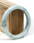 Baikalla Jewelry Jadeite Jade Bangle Bracelet Burmese Blue-Green Jade Jadeite Bangle Bracelet (59.65 mm) T250
