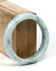 Baikalla Jewelry Jadeite Jade Bangle Bracelet Burmese Blue-Green Jade Jadeite Bangle Bracelet (55.69 mm) T245