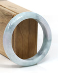 Baikalla Jewelry Jadeite Jade Bangle Bracelet Burmese Blue-Green Jade Jadeite Bangle Bracelet (56.53 mm) T298