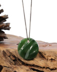 Baikalla Jewelry Jade Pendant Necklace Pendant Only Sterling Silver Nephrite Green Water Pendant Necklace