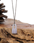 Baikalla Jewelry Jade Pendant Necklace Baikalla Lavender Jadeite Jade Lock Necklace Pendant