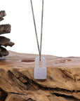 Baikalla Jewelry Jade Pendant Necklace Pedant Only Baikalla Lavender Jadeite Jade Lock Necklace Pendant
