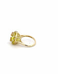 Baikalla Jewelry 18k Gold Peridot Ring Baikalla™ 14k Yellow Gold Natural Peridot and Citrine Ring