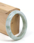Baikalla Jewelry Jadeite Jade Bangle Bracelet Genuine Burmese Jadeite Jade Bangle Bracelet (57.4 mm)