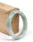 Baikalla Jewelry Jadeite Jade Bangle Bracelet Genuine Burmese Jadeite Jade Bangle Bracelet (57.4 mm)