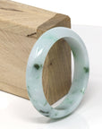 Baikalla Jewelry Jadeite Jade Bangle Bracelet Genuine Burmese Jadeite Jade Bangle Bracelet (56.2 mm)