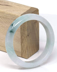 Baikalla Jewelry Jadeite Jade Bangle Bracelet Genuine Burmese Ice Jadeite Jade Bangle Bracelet ( 58.5 mm )