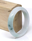 Baikalla Jewelry Jadeite Jade Bangle Bracelet Genuine Burmese Ice Jadeite Jade Bangle Bracelet ( 58.5 mm )