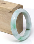 Baikalla Jewelry Jadeite Jade Bangle Bracelet Genuine Burmese Jadeite Jade Bangle Bracelet (55.8 mm)