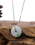 Baikalla Jewelry Jade Pendant Necklace Copy of Copy of Copy of Baikalla™ "Good Luck Button" Necklace Real Rich Green Jade Lucky KouKou Pendant Necklace