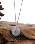 Baikalla Jewelry Jade Pendant Necklace Copy of Copy of Copy of Copy of Copy of Baikalla™ "Good Luck Button" Necklace Real Rich Green Jade Lucky KouKou Pendant Necklace