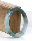 Baikalla Jewelry Jadeite Jade Bangle Bracelet Baikalla Blue Green Classic Real Jadeite Jade Bangle Bracelet (59.08mm)