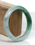 Baikalla Jewelry Jadeite Jade Bangle Bracelet Baikalla Blue-Green Classic Real Jadeite Jade Bangle Bracelet (59.08mm)