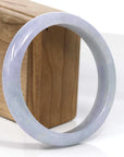 Baikalla Jewelry Jadeite Jade Bangle Bracelet Baikalla Classic Real Lavender Jadeite Jade Bangle Bracelet (59.08mm)